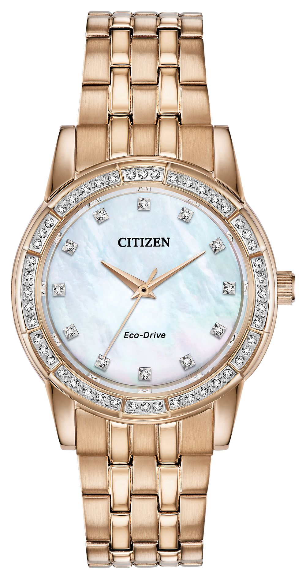 silhouette crystal citizen watch